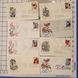 First issue, Disney stamps